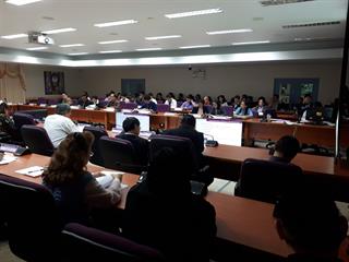 การประชุมคณะกรรมการดำเนินงานในพิธีพระราชทานปริญญาบัตรแก่ผู้สำเร็จการศึกษา,จากมหาวิทยาลัยพะเยา,ประจำปีการศึกษา,2559,และพิธีเปิดพระบรมราชานุสาวรีย์สมเด็จพระนเรศวรมหาราช,กับพิธีเปิดอาคารศูนย์การแพทย์และโรงพยาบาลมหาวิทยาลัยพะเยา