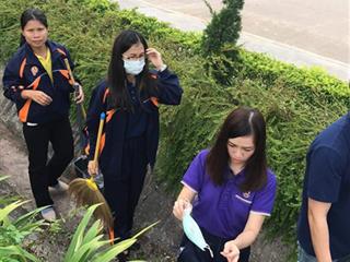 กองกลาง,มหาวิทยาลัยพะเยา,ร่วมกิจกรรม,Big,Cleaning,Day,เพื่อเตรียมความพร้อมของสถานที่ภายในมหาวิทยาลัยพะเยา,ให้สะอาดและมีความเป็นระเบียบเรียบร้อยก่อนถึงวันพระราชทานปริญญาบัตร,ประจำปีการศึกษา,2559