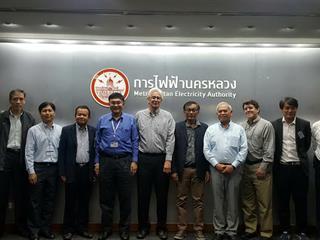 SEEN,ม.พะเยา,ประชุมโครงการศึกษารูปแบบ,Micro,grid,ร่วมกับผู้เชี่ยวชาญจาก,HNEI,,USA