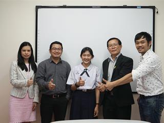 แสดงความยินดีกับนักเรียนโรงเรียนสาธิตมหาวิทยาลัยพะเยา,