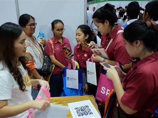 นิทรรศการ,“ตลาดนัดหลักสูตรอุดมศึกษา,ครั้งที่,21”,,ณ,มหาวิทยาลัยเกษตรศาสตร์,วิทยาเขตบางเขน,กรุงเทพมหานคร