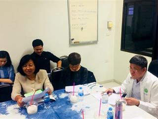 ผู้บริหารคณะทันตแพทยศาสตร์ประชุมเกี่ยวกับความมือในการผลิตบัณฑิตทันตแพทย์