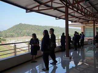 ศูนย์บรรณสารและสื่อการศึกษา,มหาวิทยาลัยพะเยา,ให้การต้อนรับ,สถาบันบัณฑิตพัฒนบริหารศาสตร์,(National,Institute,of,Development,Administration)