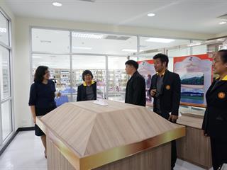 ศูนย์บรรณสารและสื่อการศึกษา,มหาวิทยาลัยพะเยา,ให้การต้อนรับ,สถาบันบัณฑิตพัฒนบริหารศาสตร์,(National,Institute,of,Development,Administration)