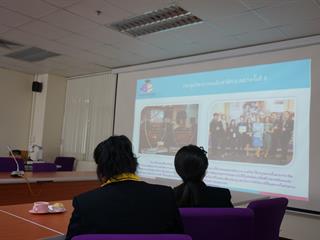 ศูนย์บรรณสารและสื่อการศึกษา,มหาวิทยาลัยพะเยา,ให้การต้อนรับ,สถาบันบัณฑิตพัฒนบริหารศาสตร์,(National,Institute,of,Development,Administration)