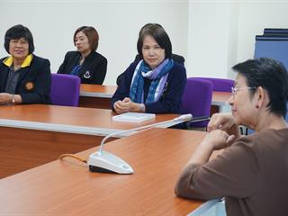 ศูนย์บรรณสารและสื่อการศึกษา,มหาวิทยาลัยพะเยา,ให้การต้อนรับ,สถาบันบัณฑิตพัฒนบริหารศาสตร์,(National,Institute,of,Development,Administration)