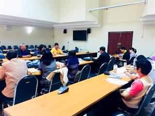 ผู้บริหารคณะทันตแพทยศาสตร์ร่วมประชุมเกี่ยวกับความมือในการผลิตบัณฑิตทันตแพทย์ต่อยังจังหวัดน่าน