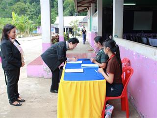คณะศิลปศาสตร์,เป็นผู้แทนมหาวิทยาลัยพะเยา,เข้าร่วมประชุมเพื่อเตรียมการรับเสด็จ,สมเด็จพระเทพรัตนราชสุดาฯ,สยามบรมราชกุมารี,ณ,โรงเรียนตำรวจตระเวนชายแดนเบ็ตตี้,ดูเมน