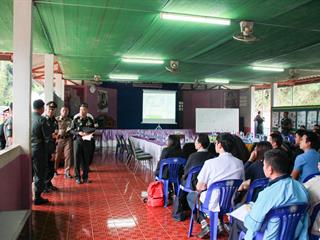 คณะศิลปศาสตร์,เป็นผู้แทนมหาวิทยาลัยพะเยา,เข้าร่วมประชุมเพื่อเตรียมการรับเสด็จ,สมเด็จพระเทพรัตนราชสุดาฯ,สยามบรมราชกุมารี,ณ,โรงเรียนตำรวจตระเวนชายแดนเบ็ตตี้,ดูเมน
