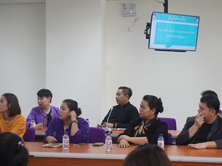 วิทยาลัยการจัดการกรุงเทพมหานคร,มหาวิทยาลัยพะเยา,เยี่ยมชมศูนย์บรรณสารและสื่อการศึกษา