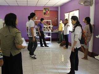 มหาวิทยาลัยพะเยา,ลงพื้นที่ช่วยจัดห้องสมุดห้องสมุดโรงเรียนตำรวจตระเวนชายแดนเบ็ตตี้ดูเมน,อำเภอปง,จังหวัดพะเยา