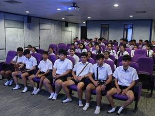 ต้อนรับคณะศึกษาดูงานจาก,โรงเรียนสาธิตเทศบาลบ้านเชตวัน,จังหวัดแพร่