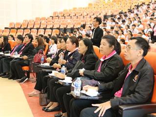 ต้อนรับคณะศึกษาดูงานจาก,โรงเรียนสาธิตเทศบาลบ้านเชตวัน,จังหวัดแพร่