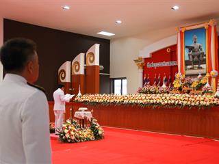 คณะศิลปศาสตร์,เป็นผู้แทนมหาวิทยาลัยพะเยา,เข้าร่วมพิธีวันพ่อขุนรามคำแหงมหาราช