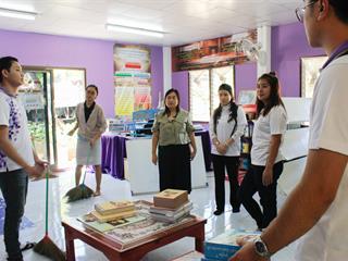 “ปันรักห้องสมุด,ปี,3”,โรงเรียนตำรวจตระเวนชายแดนเบ็ตตี้,ดูเมน,อำเภอปง,จังหวัดพะเยา,คณะศิลปศาสตร์,มหาวิทยาลัยพะเยา