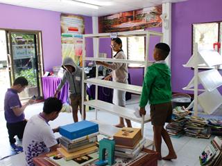 “ปันรักห้องสมุด,ปี,3”,โรงเรียนตำรวจตระเวนชายแดนเบ็ตตี้,ดูเมน,อำเภอปง,จังหวัดพะเยา,คณะศิลปศาสตร์,มหาวิทยาลัยพะเยา