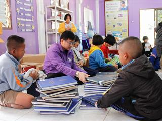 “ปันรักห้องสมุด,ปี,3”,โรงเรียนตำรวจตระเวนชายแดนเบ็ตตี้,ดูเมน,อำเภอปง,จังหวัดพะเยา,คณะศิลปศาสตร์,มหาวิทยาลัยพะเยา