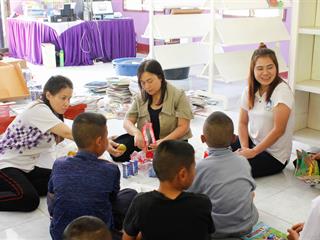 “ปันรักห้องสมุด,ปี,3”,โรงเรียนตำรวจตระเวนชายแดนเบ็ตตี้,ดูเมน,อำเภอปง,จังหวัดพะเยา,คณะศิลปศาสตร์,มหาวิทยาลัยพะเยา