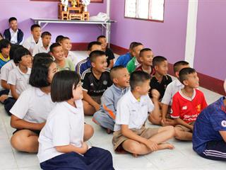 “ปันรักห้องสมุด,ปี,3”,โรงเรียนตำรวจตระเวนชายแดนเบ็ตตี้,ดูเมน,อำเภอปง,จังหวัดพะเยา,คณะศิลปศาสตร์,มหาวิทยาลัยพะเยา