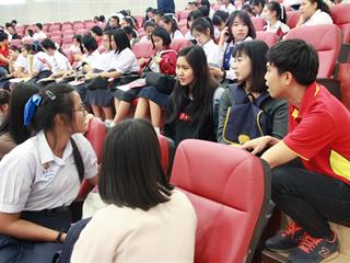คณะศิลปศาสตร์,มหาวิทยาลัยพะเยา,ต้อนรับนักเรียนสอบสัมภาษณ์โครงการรับตรง,10%