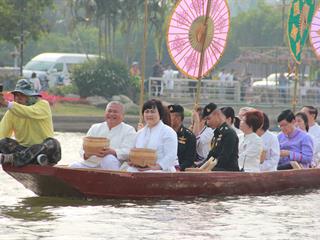 ,“กว๊านพะเยาสายน้ำแห่งชีวิต,ตานข้าวทิพย์พระเจ้าตนหลวง,ประจำปี,2561”,โครงการตานข้าวใหม่ใส่บาตรหลวง,