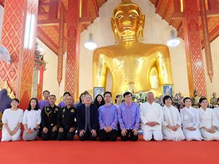 ,“กว๊านพะเยาสายน้ำแห่งชีวิต,ตานข้าวทิพย์พระเจ้าตนหลวง,ประจำปี,2561”,โครงการตานข้าวใหม่ใส่บาตรหลวง,