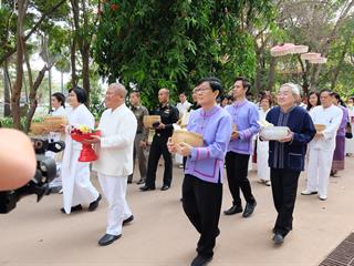 ,“กว๊านพะเยาสายน้ำแห่งชีวิต,ตานข้าวทิพย์พระเจ้าตนหลวง,ประจำปี,2561”,โครงการตานข้าวใหม่ใส่บาตรหลวง,