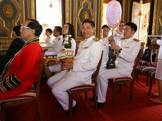 เมื่อวันศุกร์,ที่,2,มีนาคม,2561,สภามหาวิทยาลัยพะเยา,ผู้บริหารและเจ้าหน้าที่,มหาวิทยาลัยพะเยา,เข้าเฝ้าทูลถวายปริญญาการศึกษาดุษฎีบัณฑิตกิตติมศักดิ์,ประจำปีการศึกษา,2559,เจ้าพระคุณ,สมเด็จพระอริยวงศาคตญาณ,สมเด็จพระสังฆราช,สกลมหาสังฆปริณายก,(อัมพร,อัมพโร)