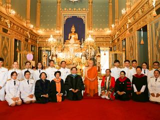 เมื่อวันศุกร์,ที่,2,มีนาคม,2561,สภามหาวิทยาลัยพะเยา,ผู้บริหารและเจ้าหน้าที่,มหาวิทยาลัยพะเยา,เข้าเฝ้าทูลถวายปริญญาการศึกษาดุษฎีบัณฑิตกิตติมศักดิ์,ประจำปีการศึกษา,2559,เจ้าพระคุณ,สมเด็จพระอริยวงศาคตญาณ,สมเด็จพระสังฆราช,สกลมหาสังฆปริณายก,(อัมพร,อัมพโร)