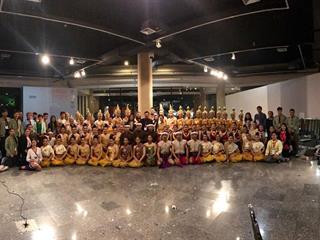 มหาวิทยาลัยเข้าร่วมแสดง,งานศิลปวัฒนธรรมอุดมศึกษา,ครั้งที่,18,"นาฏยปรีดิยานันท์,กึ่งศตวรรษ,สนามจันทร์ศิลปากร",เมื่อวันที่,5,-,9,กุมภาพันธ์,2561,ที่ผ่านมา