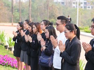 ศูนย์การแพทย์และโรงพยาบาลมหาวิทยาลัยพะเยา,,จัดพิธีบวงสรวง,พระราชานุสาวรีย์สมเด็จพระมหิตลาธิเบศร,อดุลยเดชวิกรม,พระบรมราชชนก,ประทับคู่,สมเด็จพระศรีนครินทราบรมราชชนนี,และพิธีทำบุญอาคารศูนย์การแพทย์และโรงพยาบาลมหาวิทยาลัยพะเยา,เพื่อความเป็นสิริมงคล,ณ,ศูนย์การแพทย์และโรงพยาบาลมหาวิทยาลัยพะเยา