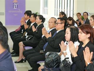 ศูนย์การแพทย์และโรงพยาบาลมหาวิทยาลัยพะเยา,,จัดพิธีบวงสรวง,พระราชานุสาวรีย์สมเด็จพระมหิตลาธิเบศร,อดุลยเดชวิกรม,พระบรมราชชนก,ประทับคู่,สมเด็จพระศรีนครินทราบรมราชชนนี,และพิธีทำบุญอาคารศูนย์การแพทย์และโรงพยาบาลมหาวิทยาลัยพะเยา,เพื่อความเป็นสิริมงคล,ณ,ศูนย์การแพทย์และโรงพยาบาลมหาวิทยาลัยพะเยา