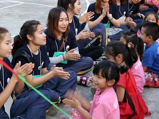 คณะวิทยาศาสตร์การแพทย์,ม.พะเยา,จัดโครงการนิสิตวิทย์แพทย์,ใจอาสาเพื่อพัฒนาชุมชน,ณ,โรงเรียนบ้านดาวเรือง,ต.จำปาหวาย,อ.เมืองพะเยา