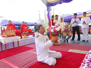 มหาวิทยาลัยพะเยา,โดยคณะกรรมการดำเนินการจัดสร้างพระบรมรูปสมเด็จพระนเรศวรมหาราช(จำลอง)และเหรียญสมเด็จพระนเรศวรมหาราช,ได้จัดพิธีมังคลาภิเษกพระบรมรูป,ฯ,และเหรียญสมเด็จพระนเรศวรมหาราช,ณ,ลานพระบรมราชานุสาวรีย์สมเด็จพระนเรศวรมหาราช,มหาวิทยาลัยพะเยา,