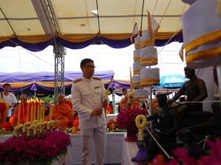 มหาวิทยาลัยพะเยา,โดยคณะกรรมการดำเนินการจัดสร้างพระบรมรูปสมเด็จพระนเรศวรมหาราช(จำลอง)และเหรียญสมเด็จพระนเรศวรมหาราช,ได้จัดพิธีมังคลาภิเษกพระบรมรูป,ฯ,และเหรียญสมเด็จพระนเรศวรมหาราช,ณ,ลานพระบรมราชานุสาวรีย์สมเด็จพระนเรศวรมหาราช,มหาวิทยาลัยพะเยา,