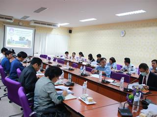 คณะเกษตรศาสตร์ฯ,ต้อนรับศาสตราจารย์,ดร.สนิท,อักษรแก้ว,กรรมการสภามหาวิทยาลัยผู้ทรงคุณวุฒิ