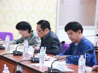 คณะเกษตรศาสตร์ฯ,ต้อนรับศาสตราจารย์,ดร.สนิท,อักษรแก้ว,กรรมการสภามหาวิทยาลัยผู้ทรงคุณวุฒิ