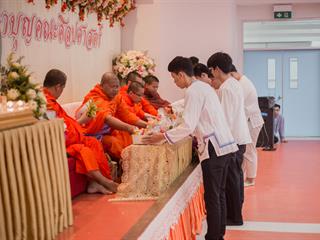 พิธีทำบุญคณะศิลปศาสตร์,มหาวิทยาลัยพะเยา