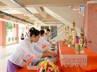 พิธีทำบุญคณะศิลปศาสตร์,มหาวิทยาลัยพะเยา