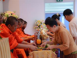 พิธีทำบุญคณะศิลปศาสตร์,มหาวิทยาลัยพะเยา