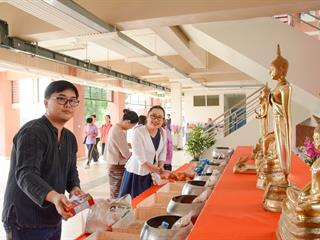 พิธีทำบุญคณะศิลปศาสตร์,มหาวิทยาลัยพะเยา