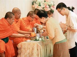 พิธีทำบุญคณะศิลปศาสตร์,มหาวิทยาลัยพะเยา