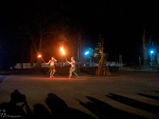 นิสิตคณะศิลปศาสตร์,มหาวิทยาลัยพะเยา,เข้าค่ายส่งเสริมคุณธรรมจริยธรรมและทำนุบำรุงศิลปวัฒนธรรม,ณ,วัดพระธาตุจอมทอง