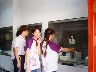 นิสิตคณะศิลปศาสตร์,มหาวิทยาลัยพะเยา,เข้าค่ายส่งเสริมคุณธรรมจริยธรรมและทำนุบำรุงศิลปวัฒนธรรม,ณ,วัดพระธาตุจอมทอง