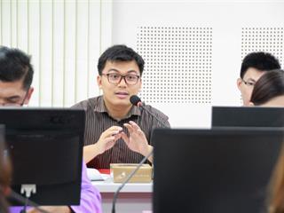 ผู้บริหาร,พบ,สาขาวิชา(สาขาวิชาภาษาไทย),ในการประชุมบุคลากรคณะศิลปศาสตร์,มหาวิทยาลัยพะเยา,ครั้งที่,1/2561