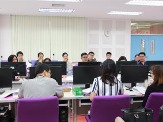ผู้บริหาร,พบ,สาขาวิชา(สาขาวิชาภาษาไทย),ในการประชุมบุคลากรคณะศิลปศาสตร์,มหาวิทยาลัยพะเยา,ครั้งที่,1/2561