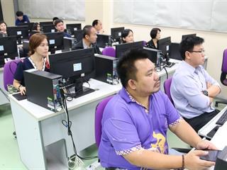โครงการอบรมการใช้งานระบบประเมินการเรียนการสอน,,และประเมินผลการเรียนรู้รายวิชา,ออนไลน์