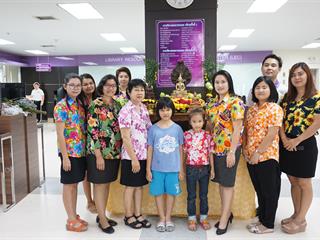 ขอเชิญบุคลากร,นิสิต,มหาวิทยาลัยพะเยา,และผู้ใช้บริการ,ร่วมสรงน้ำพระ