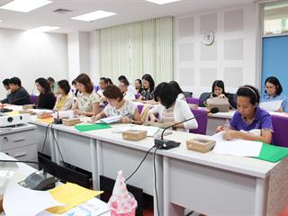 ผู้บริหาร,พบ,สาขาวิชา(สาขาวิชาภาษาอังกฤษ),ในการประชุมบุคลากรคณะศิลปศาสตร์,มหาวิทยาลัยพะเยา,ครั้งที่,1/2561