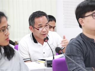 ผู้บริหาร,พบ,สาขาวิชา(สาขาวิชาภาษาอังกฤษ),ในการประชุมบุคลากรคณะศิลปศาสตร์,มหาวิทยาลัยพะเยา,ครั้งที่,1/2561
